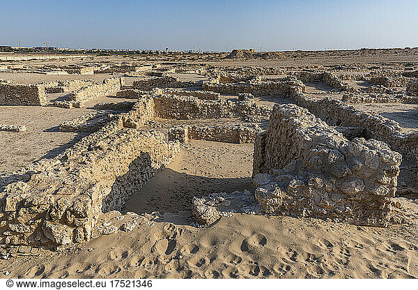 Qal'at al-Bahrain (Bahrain Fort) UNESCO World Heritage Site Kingdom of Bahrain Middle East