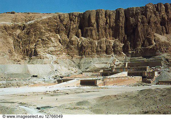 QUEEN HATSHEPSUT TEMPLE in the Valley of Kings  Deir el-Bahari  18th Dynasty.