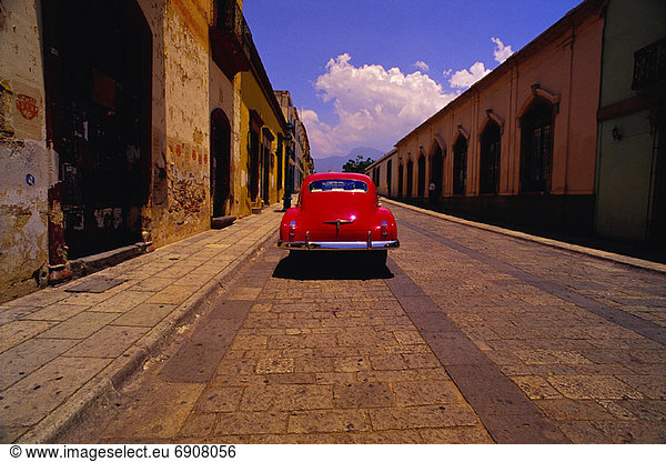 Rückansicht  Auto  Straße  Mexiko  Ansicht  Klassisches Konzert  Klassik  Oaxaca