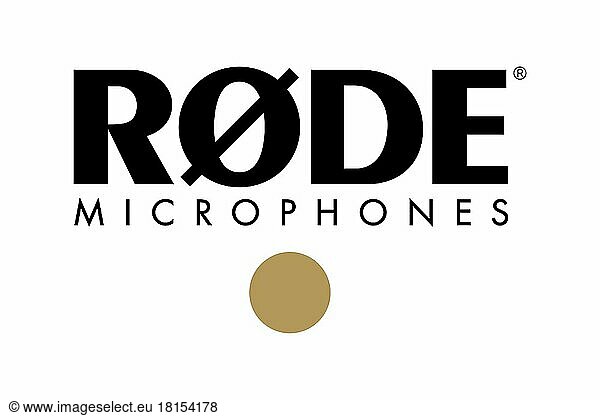 Røde Microphones  Logo  White Background