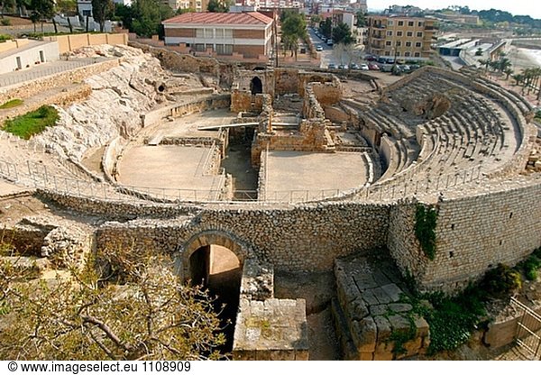 Römische Amphitheater. Tarragona. Spanien