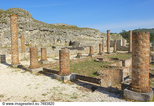 R÷mische Ruinen  Conimbriga  Coimbra  Region Beiras  Portugal  Europa