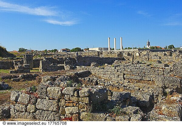 Römische Ruinen  Conimbriga  Coimbra  Region Beiras  Portugal  Europa