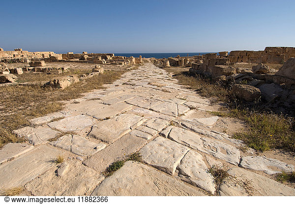 Römische Stätte Sabratha  Tripolitanien  Libyen