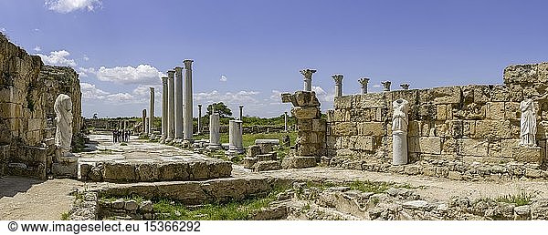 Römische Turnhalle  Salamis  Famagusta  Türkische Republik Nordzypern  Zypern  Europa