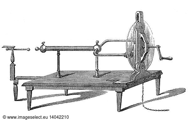 Ramsden Electrostatic Generator  1768