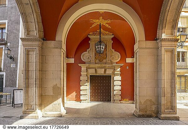 Rathaus  Cuenca  UNESCO-Welterbe  Kastilien-La Mancha  Spanien  Europa