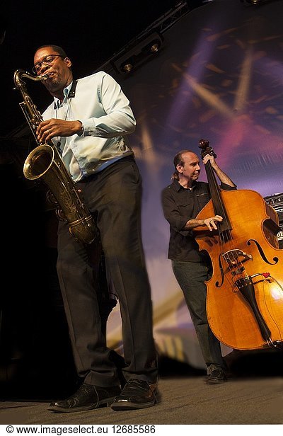 Ravi Coltrane  2013. Künstler: Alan John Ainsworth.