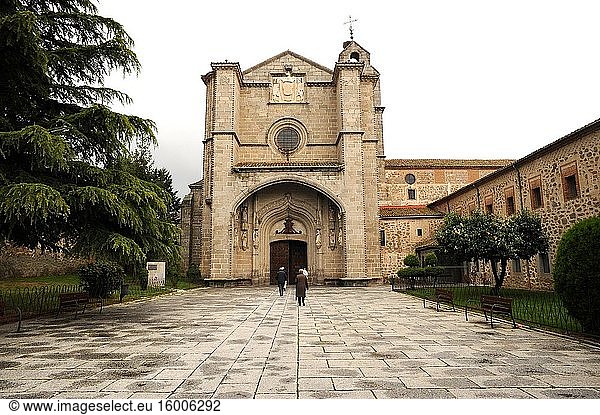 Real Monasterio de Santo Tomas  gothic 15th century. Avila city  castilla y Leon  Spain.