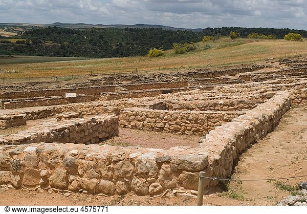 Recopolis archaeological site near Zorita de los Canes Alcarria area Guadalajara province Castile La Mancha Spain