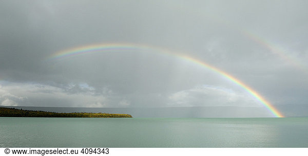 Regenbogen   Katmai Nationalpark   Alaska   USA