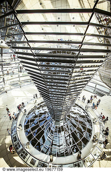 Reichstag Dome in Berlin  Germany