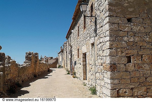 Rello  mittelalterliche Stadt mit Stadtmauer. Provinz Soria  Kastilien und Leon  Spanien.