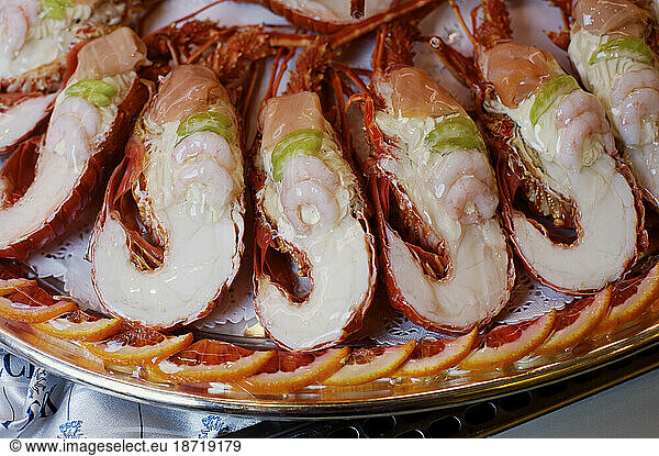 Restaurants and food of Milan.