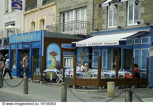 Restaurants  Cancale  Brittany  France  Europe