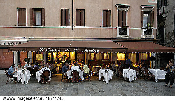 Restaurants in Venice.