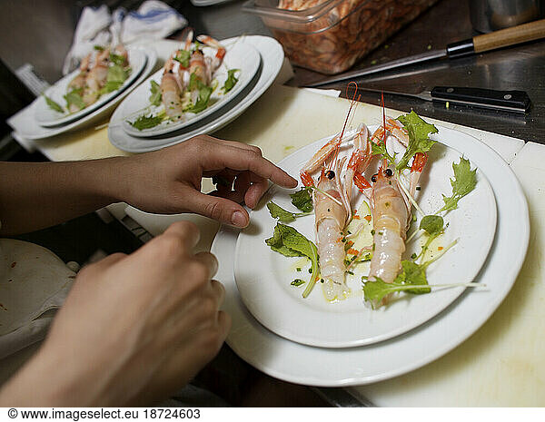 Restaurants in Venice.