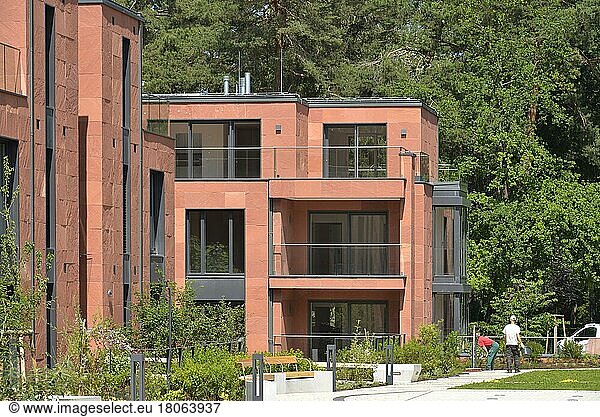 Reverie housing estate  Potsdamer Chaussee  Zehlendorf  Berlin  Germany  Europe