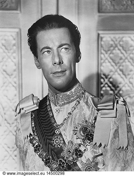 Rex Harrison  on-set of the Film  Anna and the King of Siam  20th Century Fox  1946