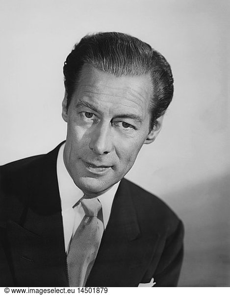 Rex Harrison  Publicity Portrait for the Film  The Four Poster  Columbia Pictures  1952