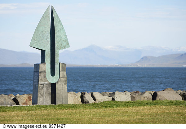 Reykjavik  Hauptstadt  Geschenk  zwischen  inmitten  mitten  Verbindung  Soziale Beziehung  50  Island  Partnerschaft