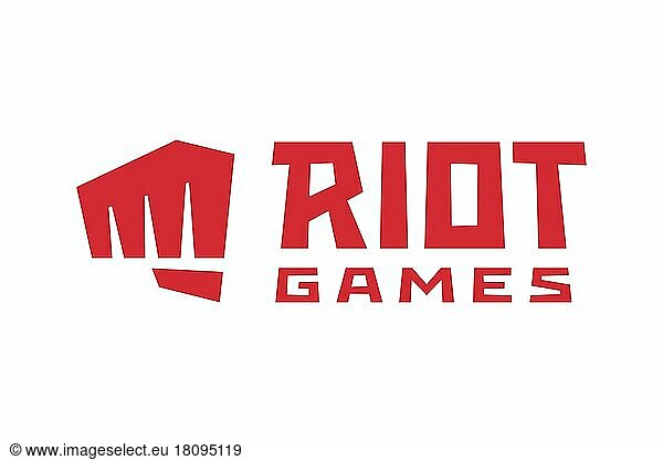 Riot Games  Logo  Weißer Hintergrund