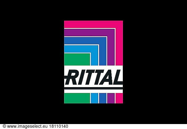 Rittal  Logo  Black background