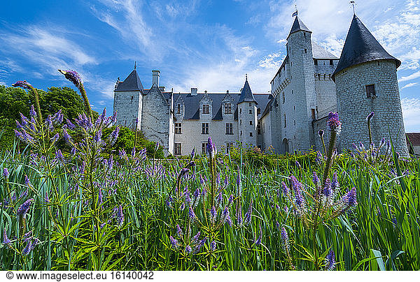 Rivau Castle  Lémeré  Indre-et-Loire Department  The Loire Valley  France