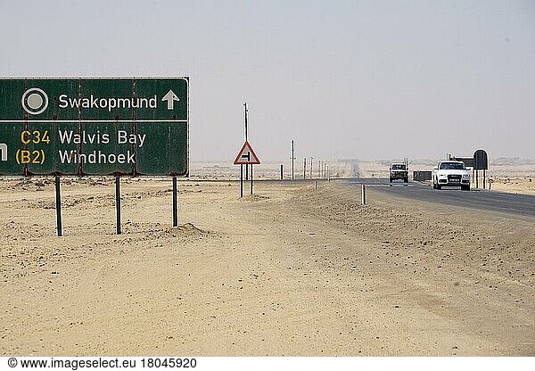 Road C34 to Swakopmund  Republic of Namibia