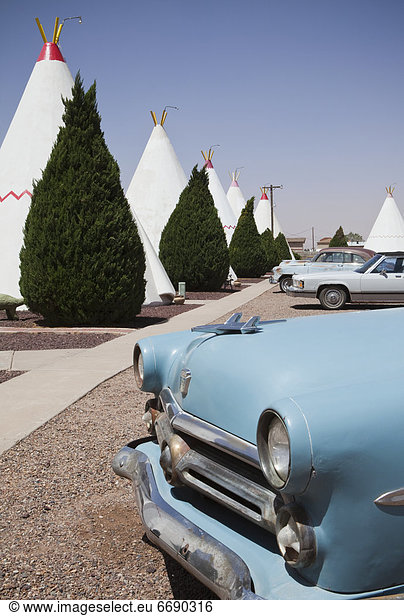 Roadside Motel With Tipi Rooms