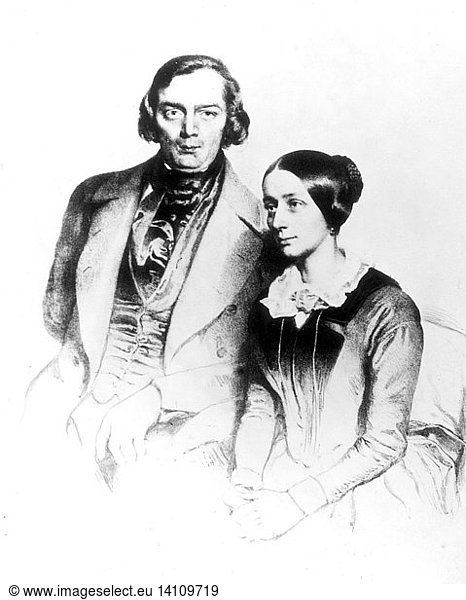 Robert and Clara Schumann  German Composers
