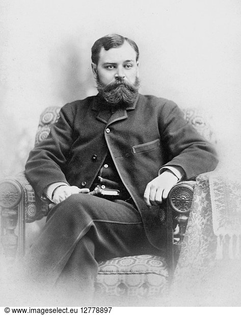 ROBERT T. LINCOLN (1843-1926). American lawyer; son of Abraham Lincoln. Photographed c1883.
