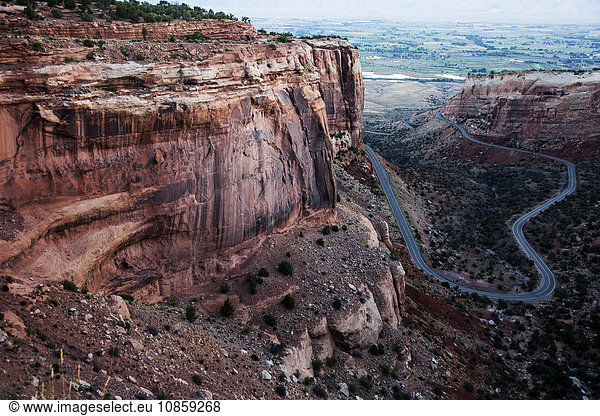 Rock formation  Colorado National Monument  Colorado  United States