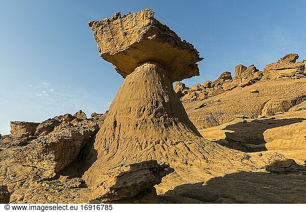 Rock formation  Hoodoo  Ennedi Plateau  Chad  Africa