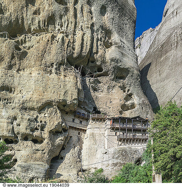 Rock formation in Meteora  Greece