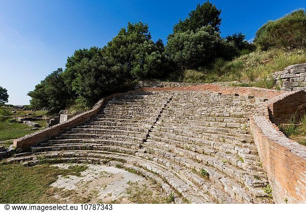 Rom Hauptstadt beobachten Sitzmöbel Großstadt abschätzen 1 wichtig Griechenland Albanien antik Jahrhundert griechisch Sitzplatz