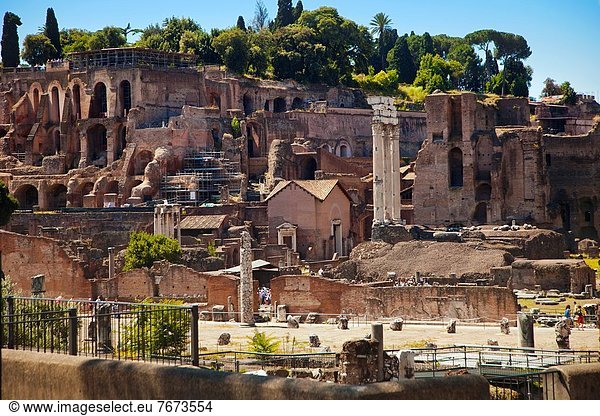 Rom  Hauptstadt  Forum Romanum  Latium  Italien
