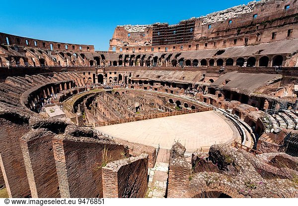 Rom Hauptstadt Großstadt bauen Kolosseum römisch