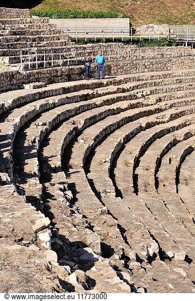 Roman amphitheatre, Tarragona. Catalonia, Spain