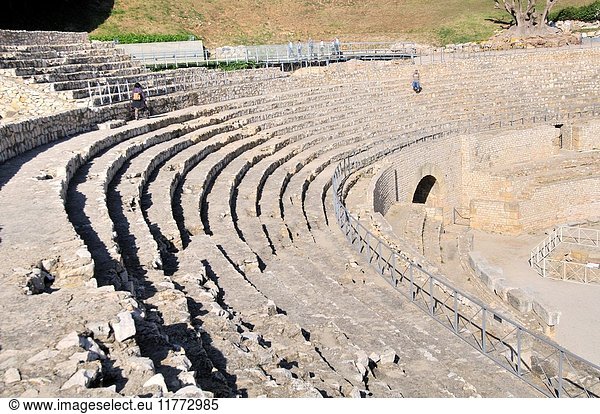 Roman amphitheatre  Tarragona. Catalonia  Spain