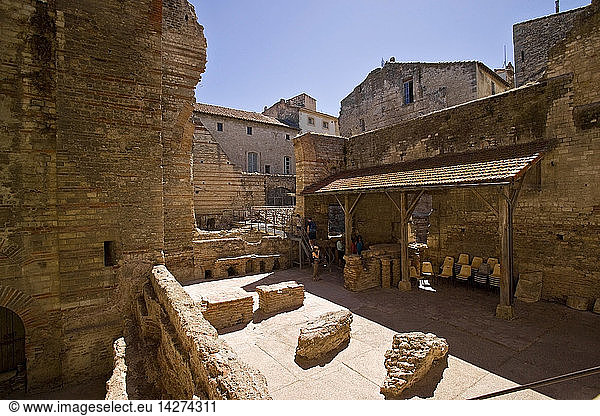 Roman Baths  Arles  Provence  France