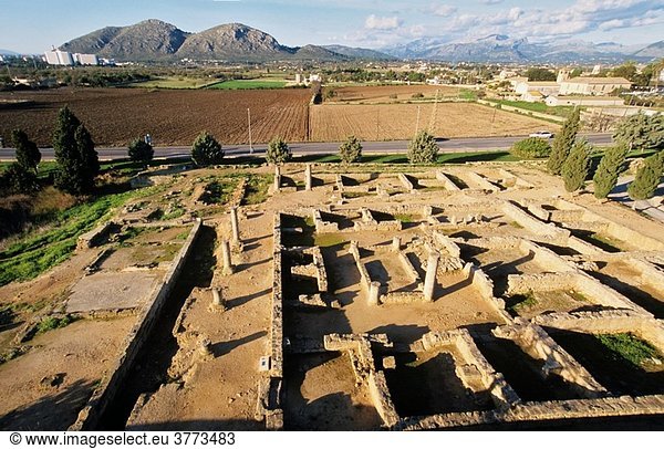 Roman city of Pollentia  Alcudia  Majorca  Spain