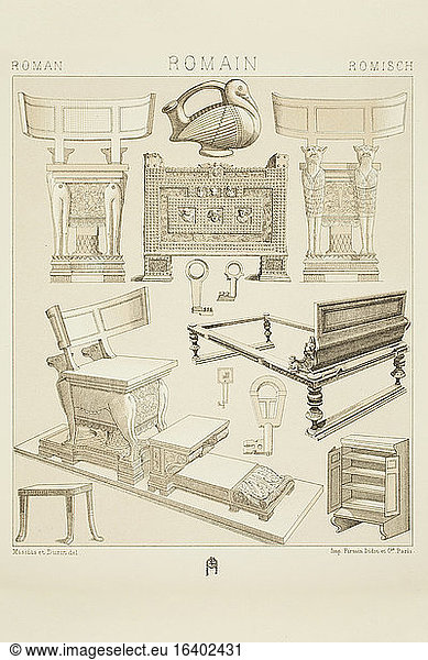 Roman furniture