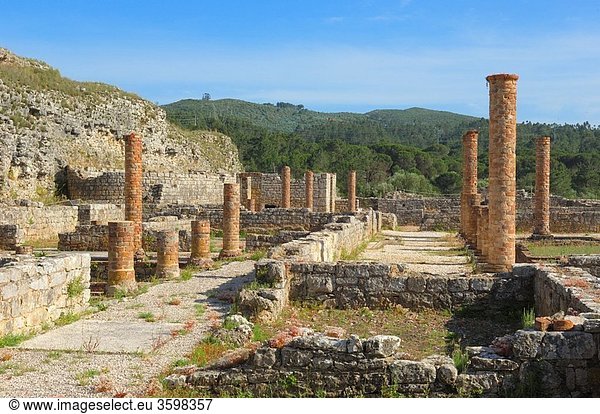 Roman Ruins. Conimbriga. Coimbra. Portugal.