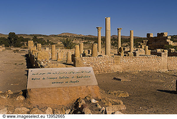 Roman Ruins of Sufetula Tunisia
