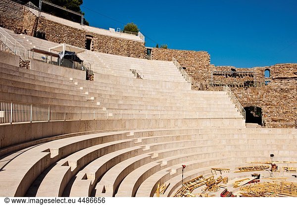 Roman theatre  Sagunto  Valencia province  Comunidad Valenciana  Spain