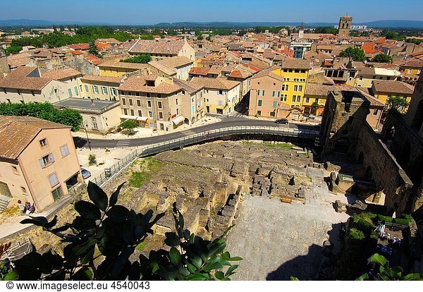 Roman theatre  Unesco World Heritage Site  Orange  Vaucluse  Provence-Alpes-Côte d´Azur  France