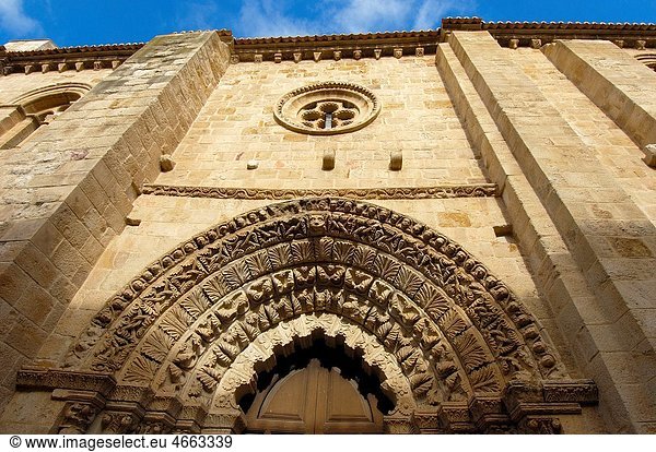 Romanesque church of La Magdalena (12th century)  Zamora  Castilla-Leon  Spain