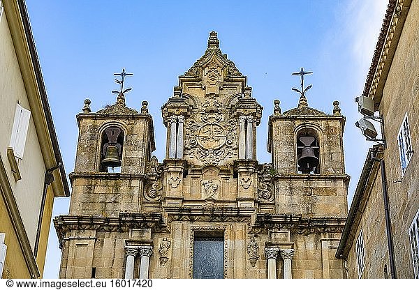 Romanische Kathedrale von Ourense  Galicien  Spanien.
