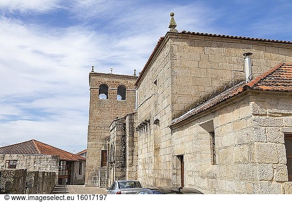 Romanische Kirche von San Pedro  Provinz Ourense  Allariz  Galicien  Spanien.